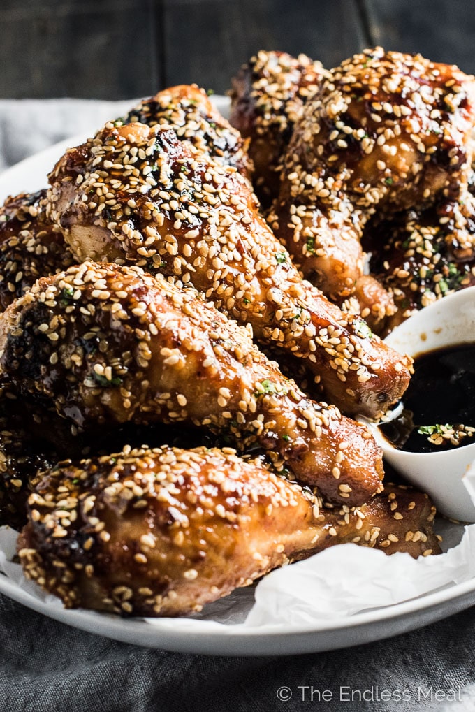 Sesame Ginger Chicken Drumsticks