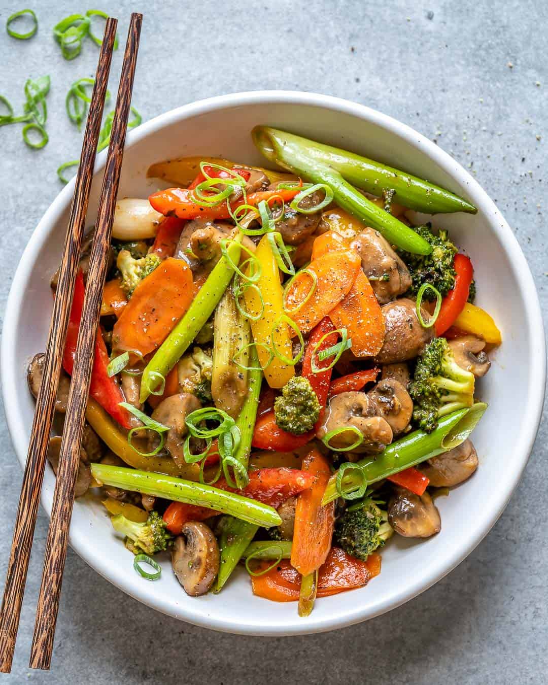 Sweet and Sour Vegetable Stir-Fry