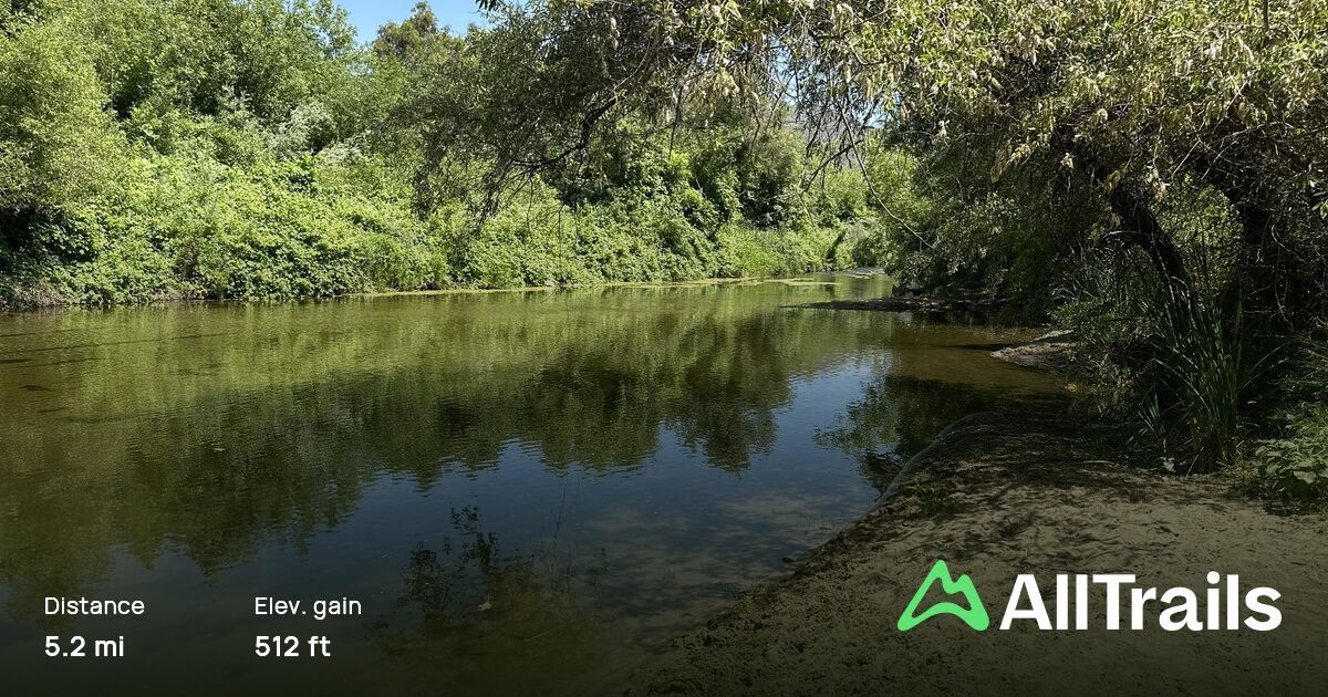 Hike through the Santa Margarita River Trail