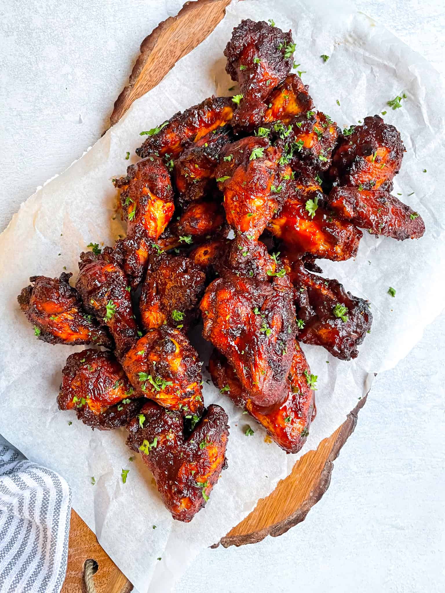 BBQ Air Fryer Chicken Wings