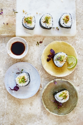 Asparagus and Sesame Roll
