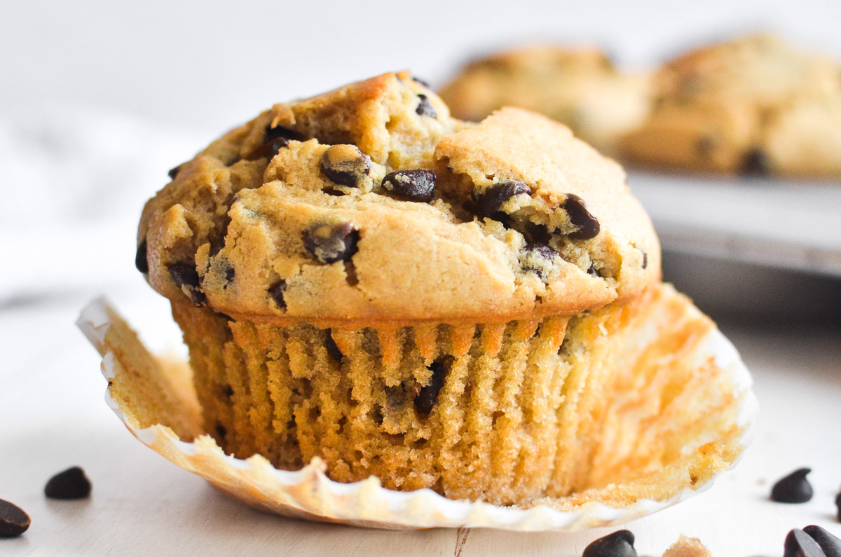 Peanut Butter Chocolate Muffins