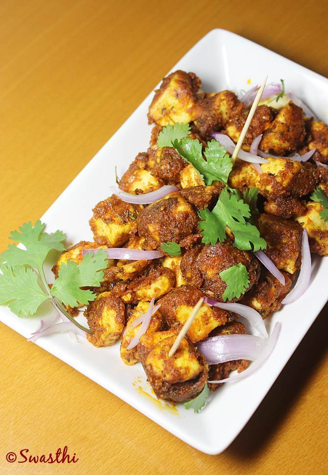 Amritsari Tawa Paneer Tikka