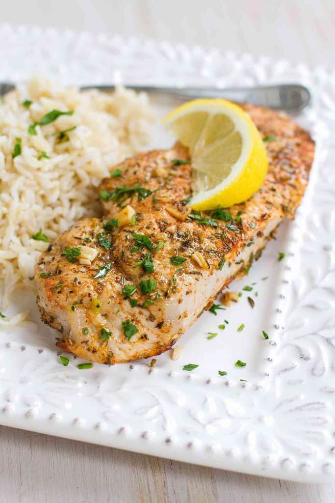 Boneless Pork Chops with Lemon Herb Butter