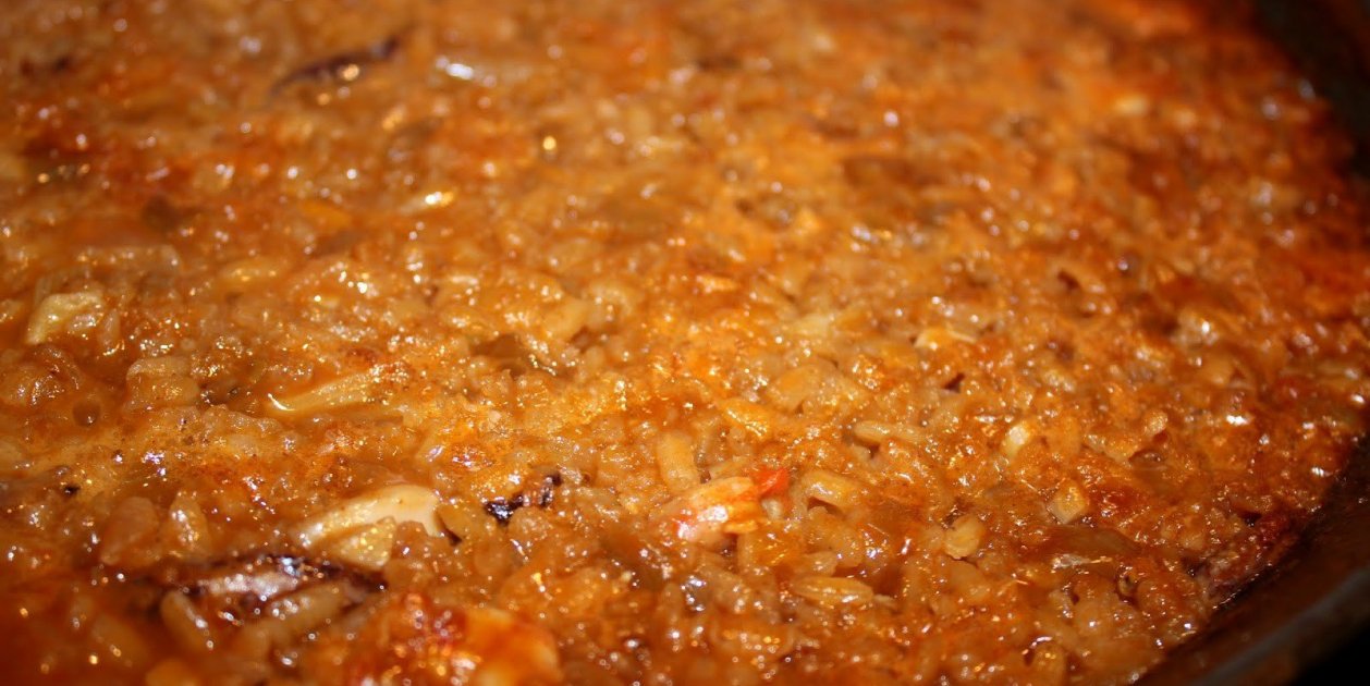 Arrossejat de pescado blanco con Thermomix
