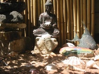 Garden Meditation Area