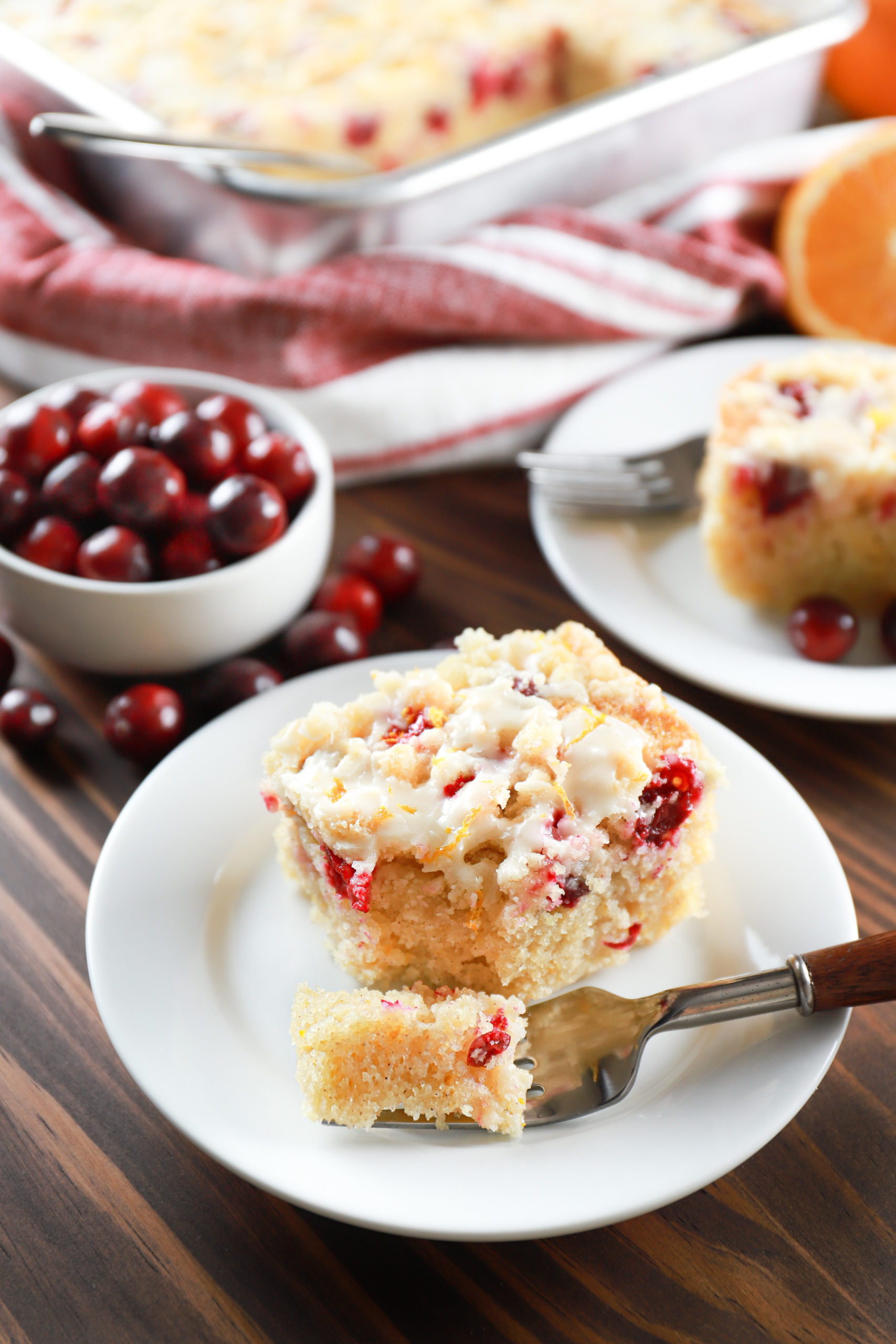 Cranberry Orange Coffee Cake