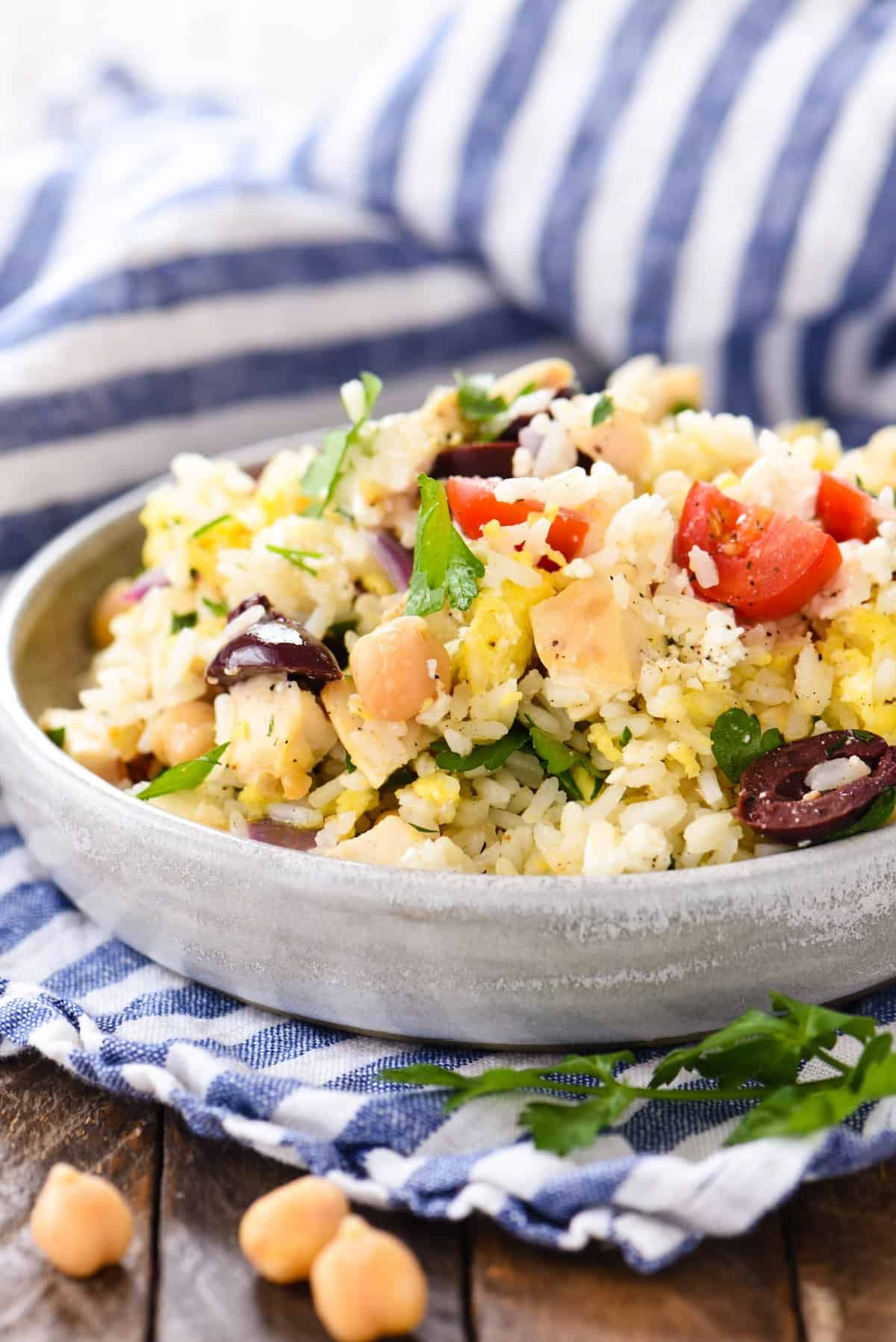 6. Mediterranean Veggie Fried Rice