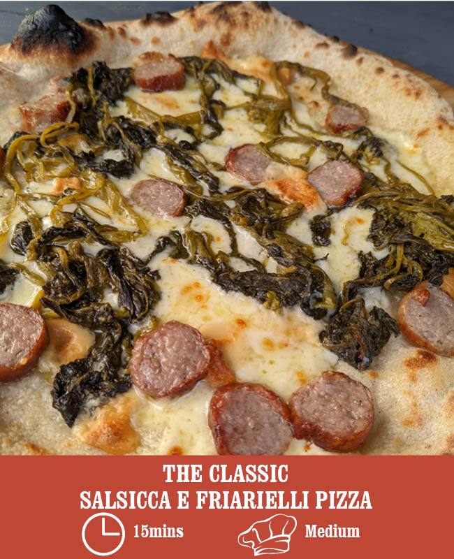 Pizza Salsiccia e Friarielli