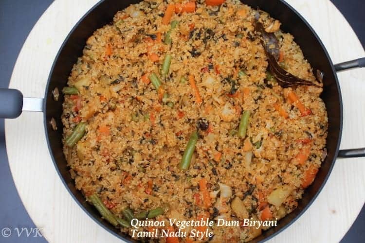 Quinoa Dum Biryani