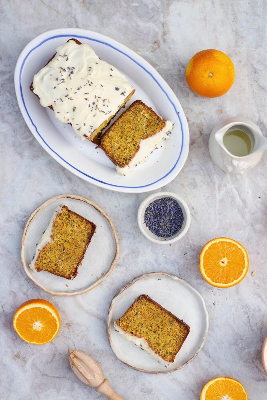 Orange Chia Seed Cake