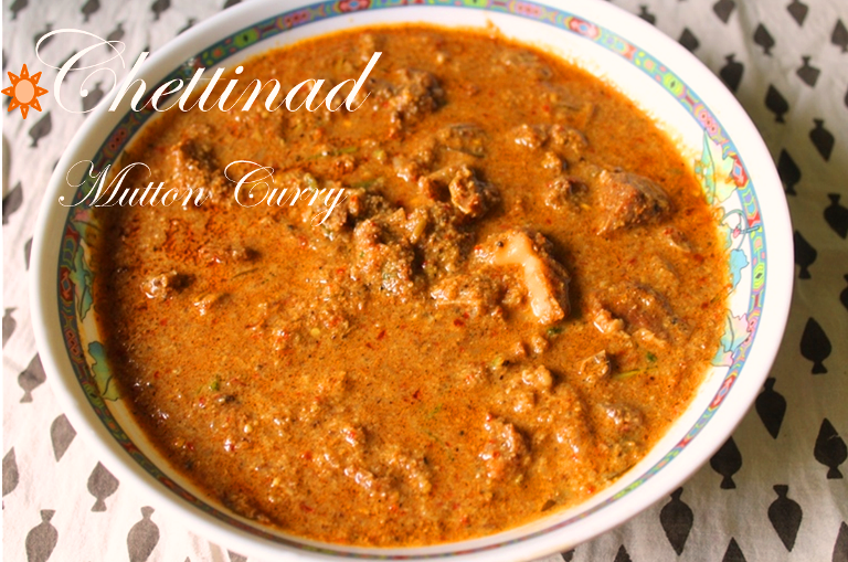 Chettinadu Mutton Kuzhambu
