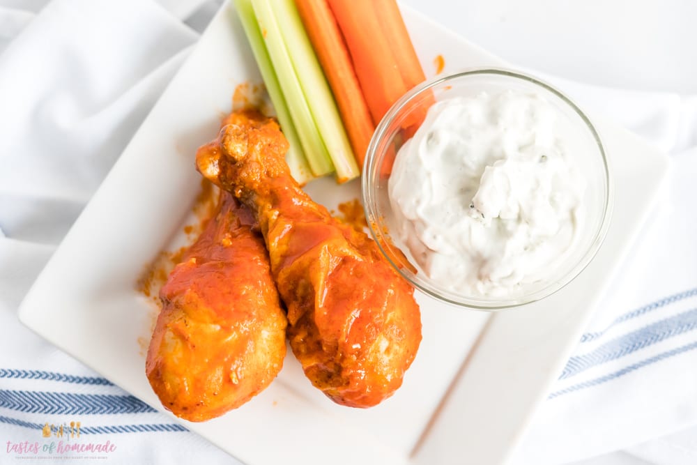 Buffalo Air Fryer Chicken Legs