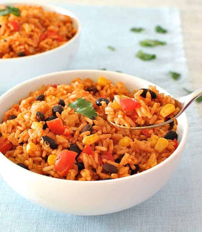 Mexican-style Veggie Fried Rice