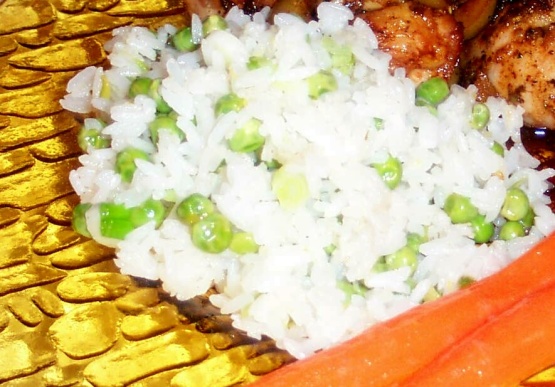 Lemon Rice with Peas
