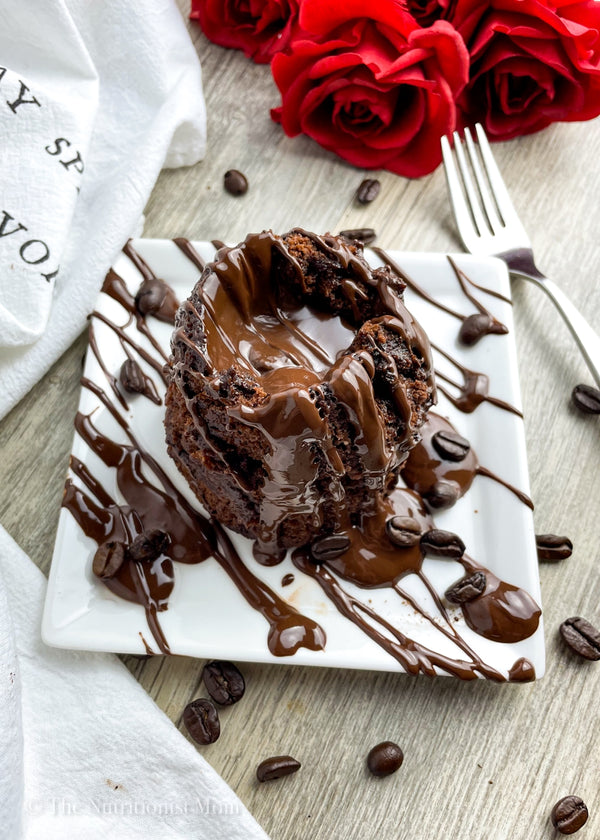 Hazelnut Protein Cake with Whey Protein Powder