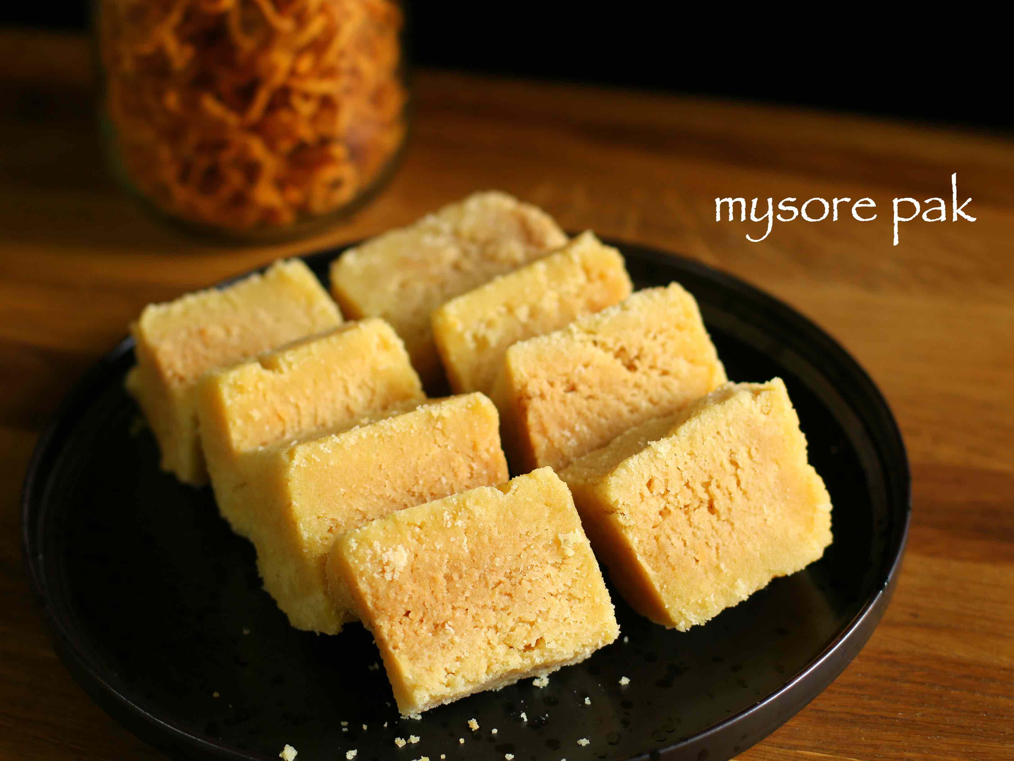 Kesar Mysore Pak Recipe