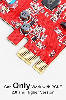 Inateck Superspeed 7 Ports PCI-E to USB 3.0 Expansion Card