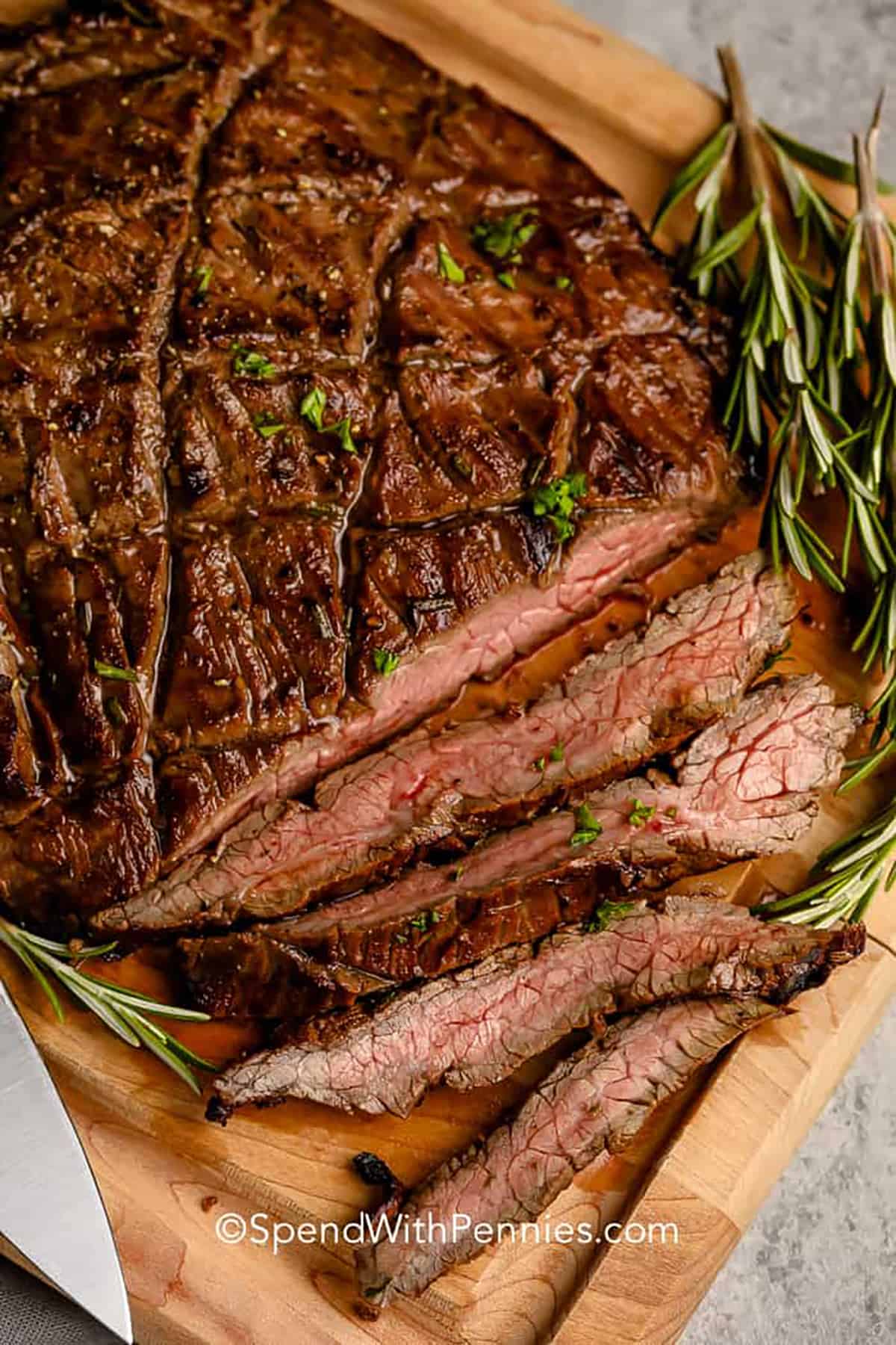 Balsamic Glazed Flank Steak