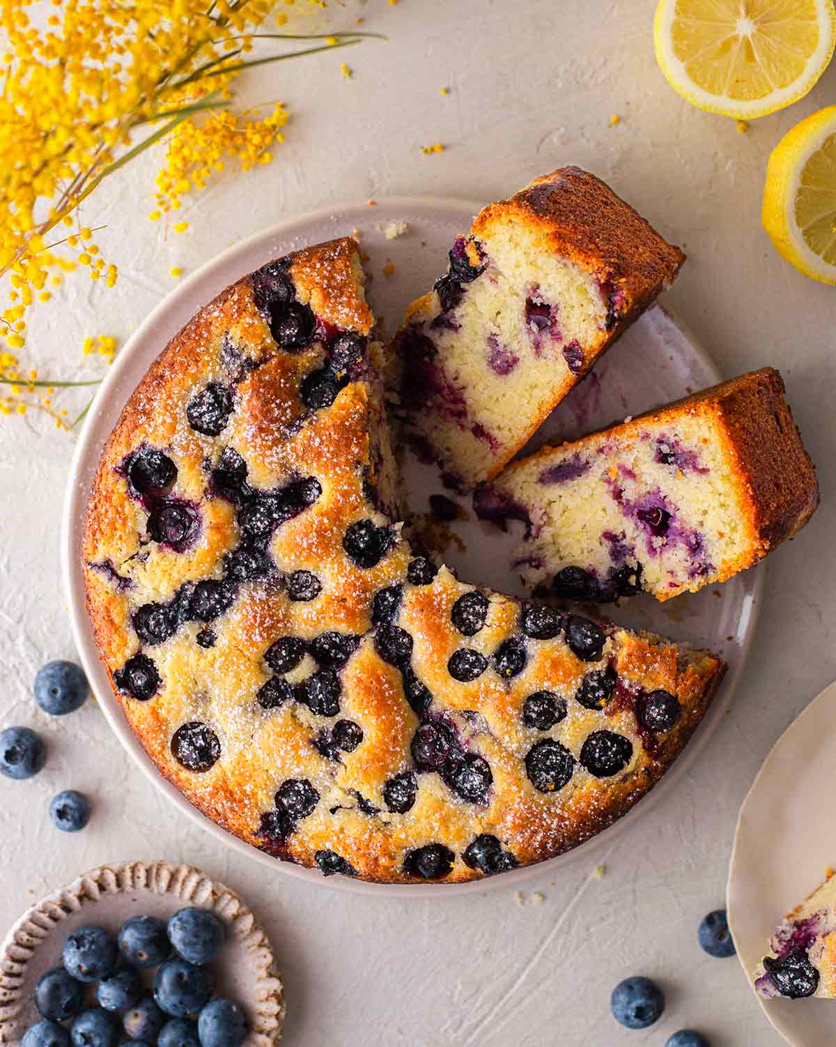 Vegan Blueberry Cake