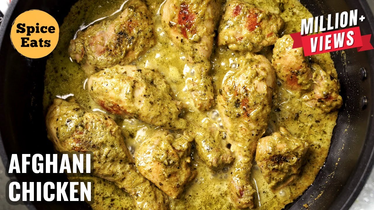 Afghani Chicken Handi