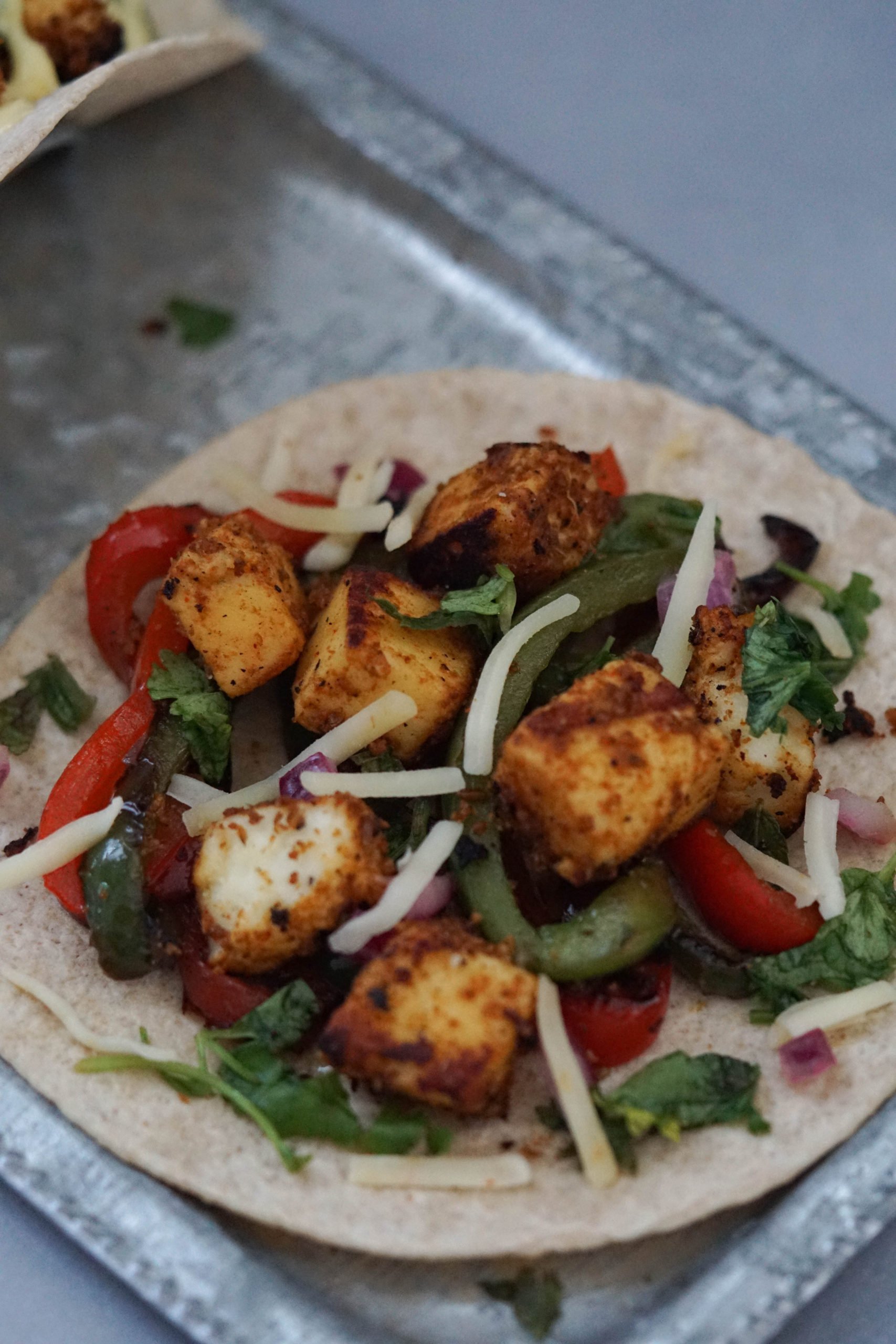 Paneer Tikka Tacos