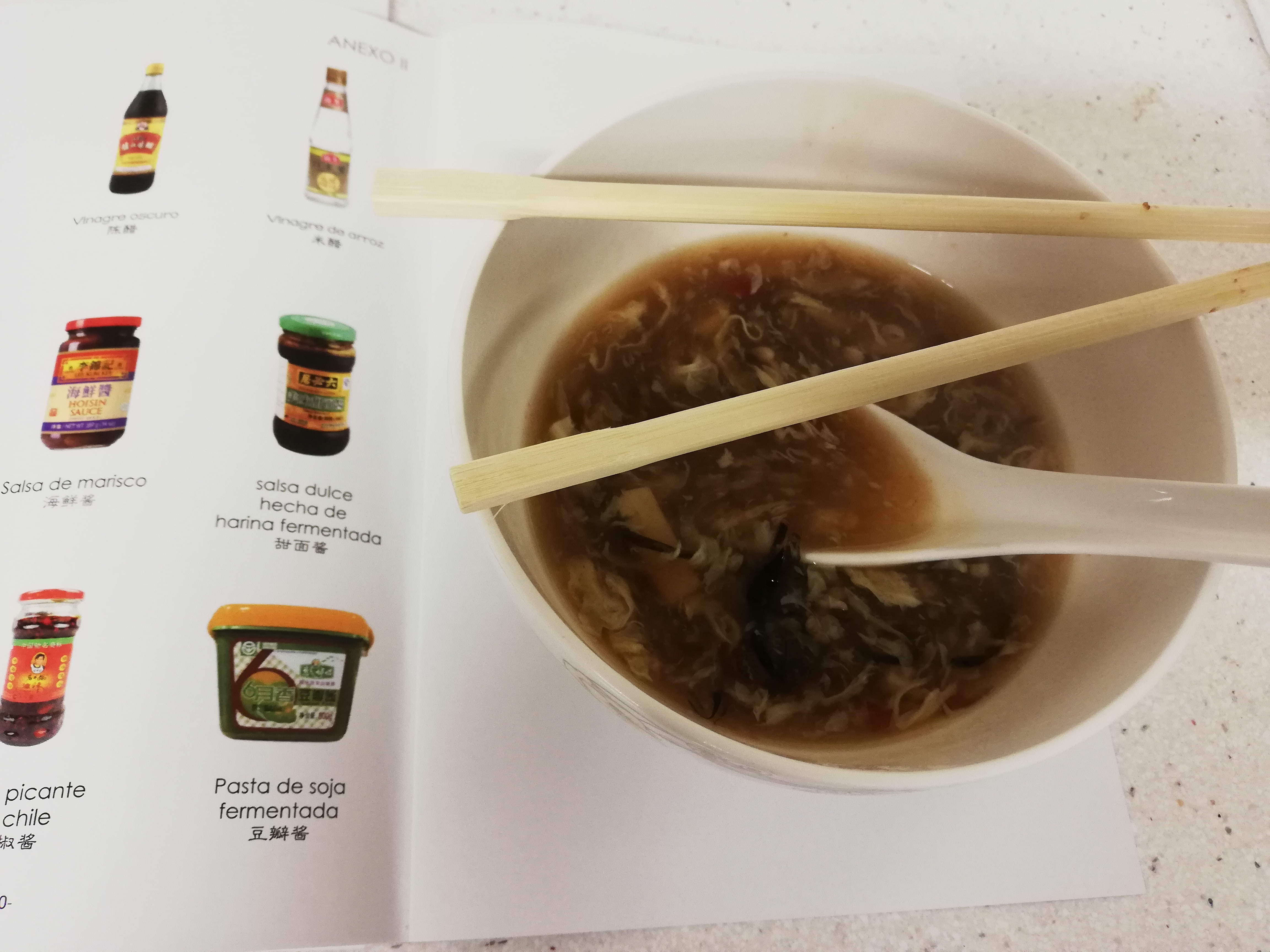 Receta de Sopa Agripicante con Camarones