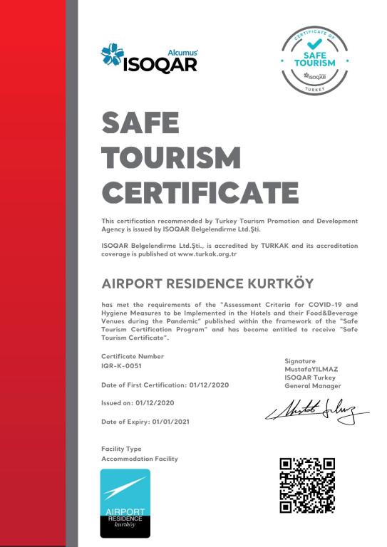 8. Airport Residence Istanbul Suites