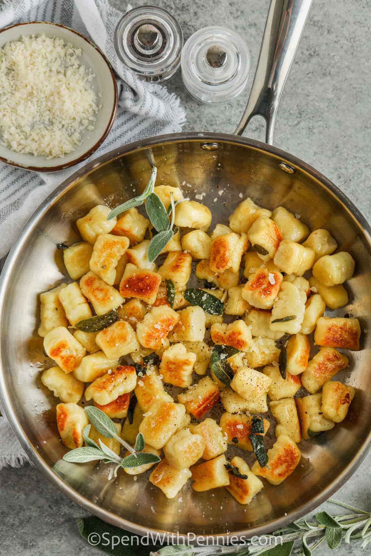 Gnocchi with Brown Butter and Sage Sauce