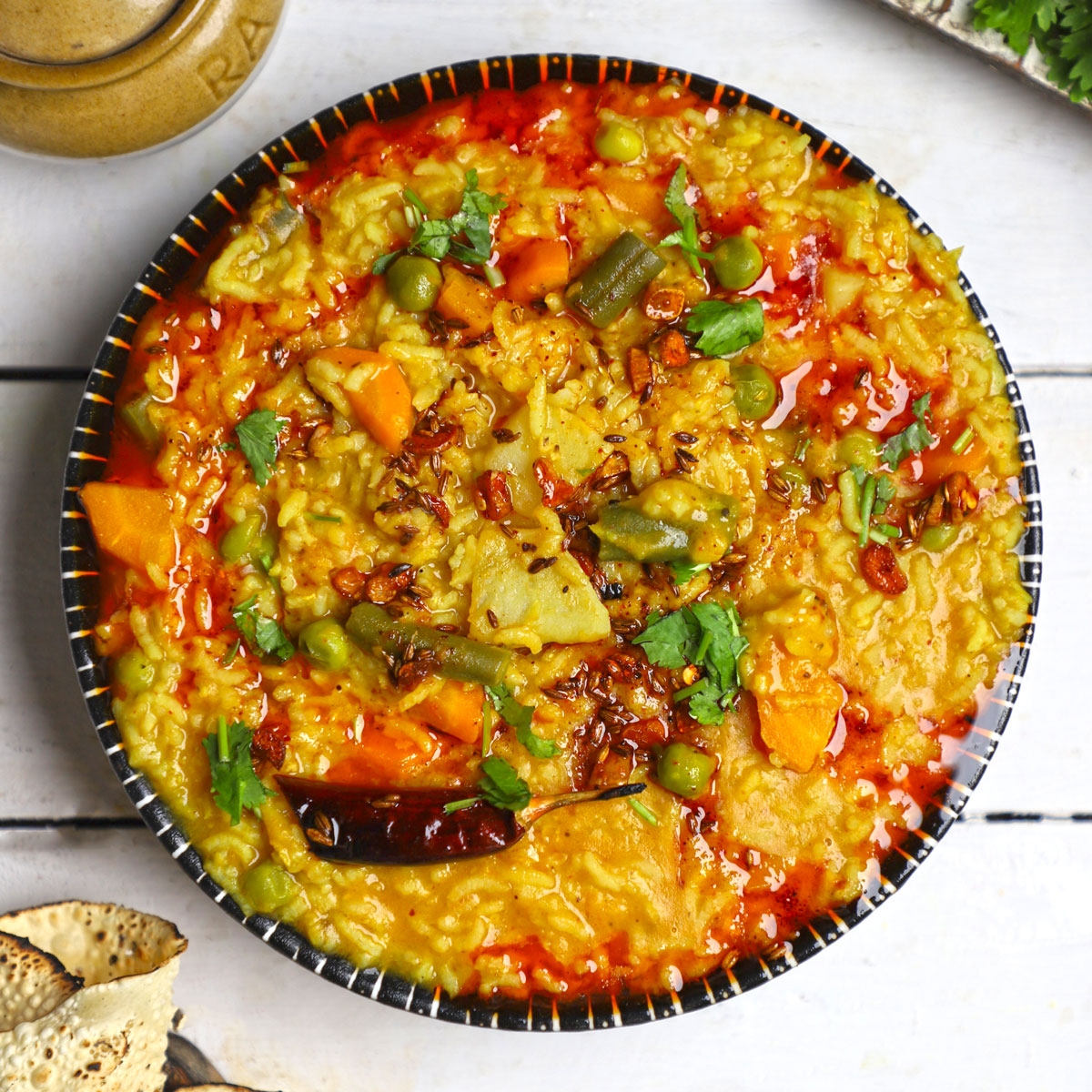 Pumpkin Masala Khichdi
