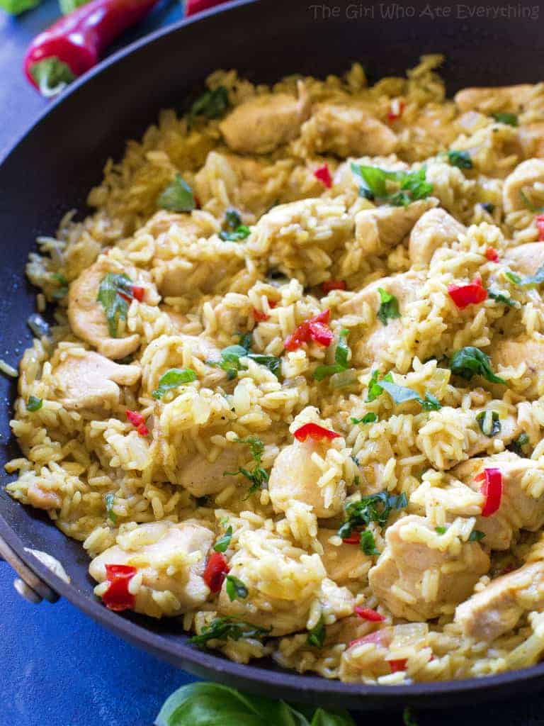 Coconut Curry Chicken and Rice
