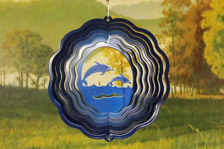 Dolphin Wind Spinner