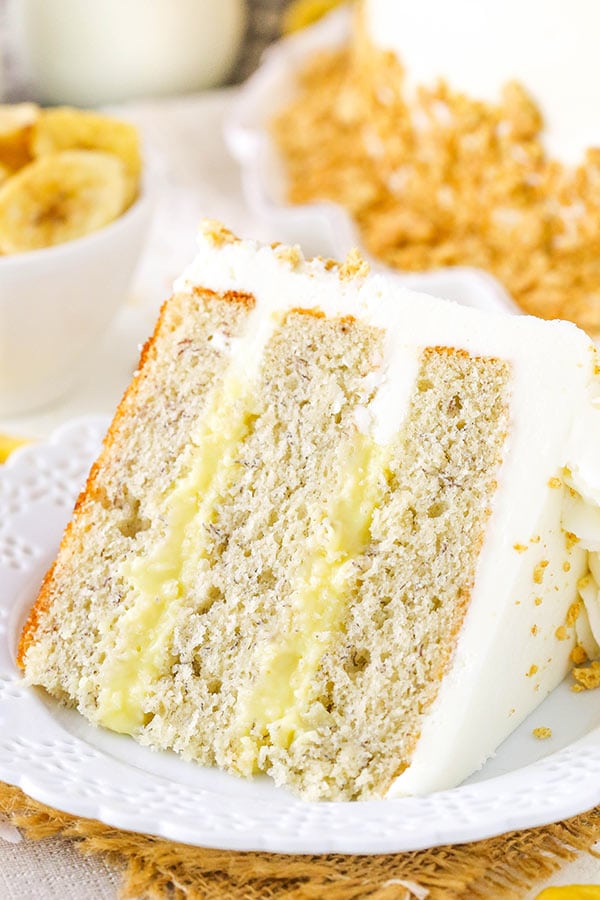 Banana Cream Cake Recipe