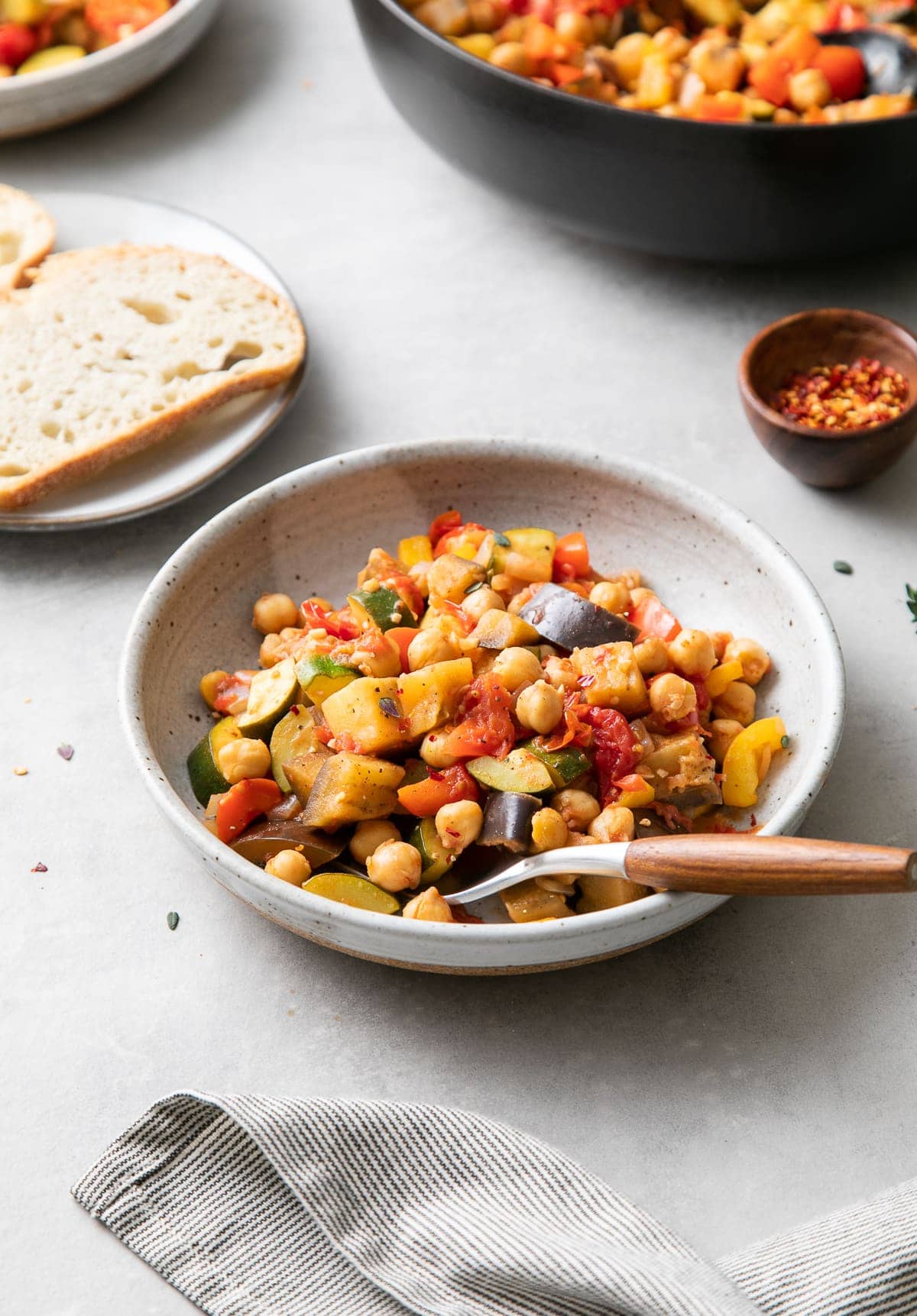 Ratatouille with Chickpeas