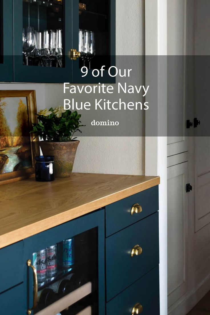 Nautical Navy Kitchen