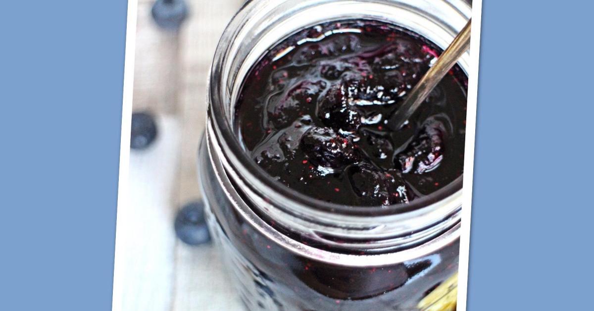 Thermomix Blueberry Jam