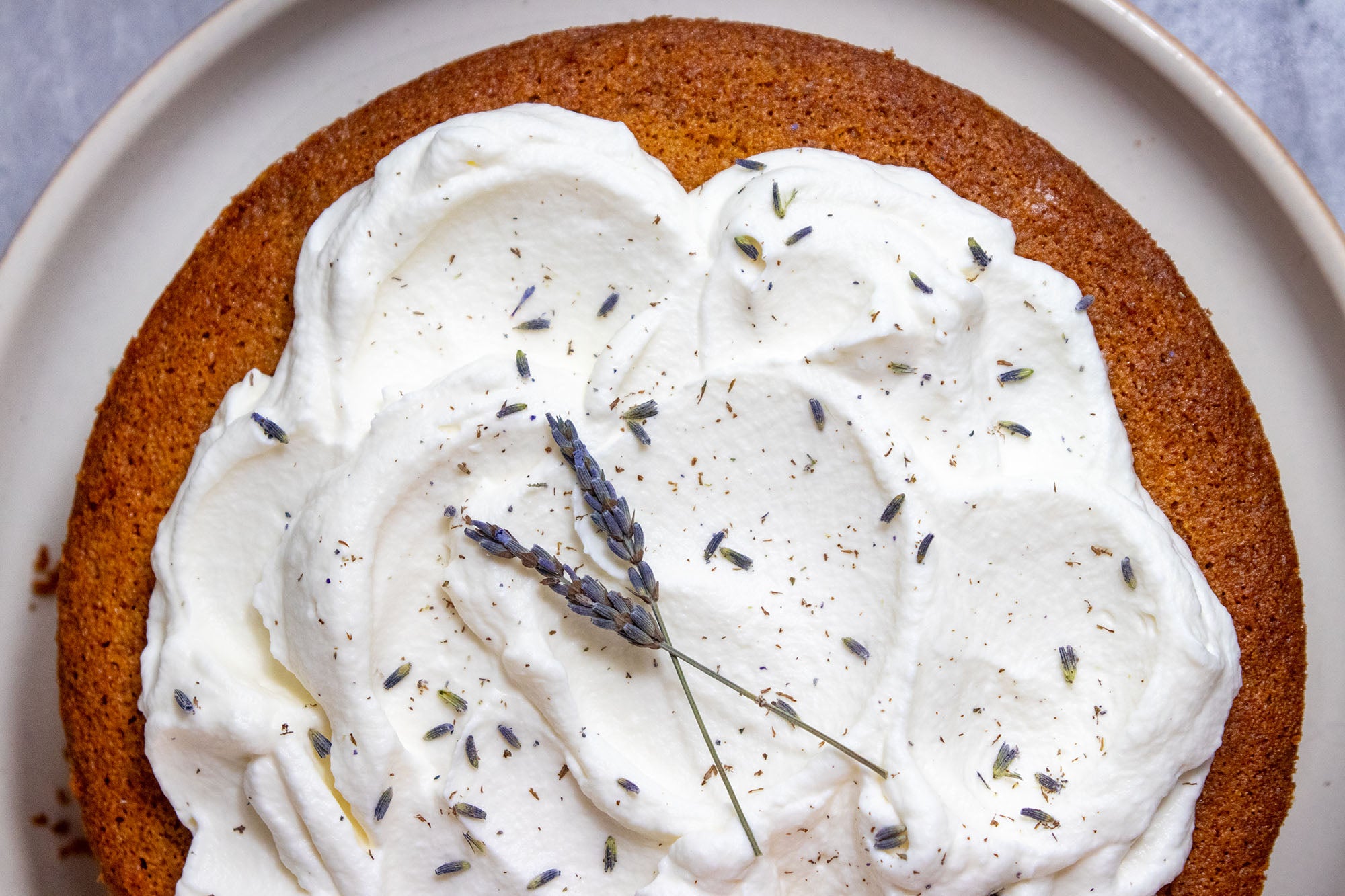 Lavender Honey and Orange Cake