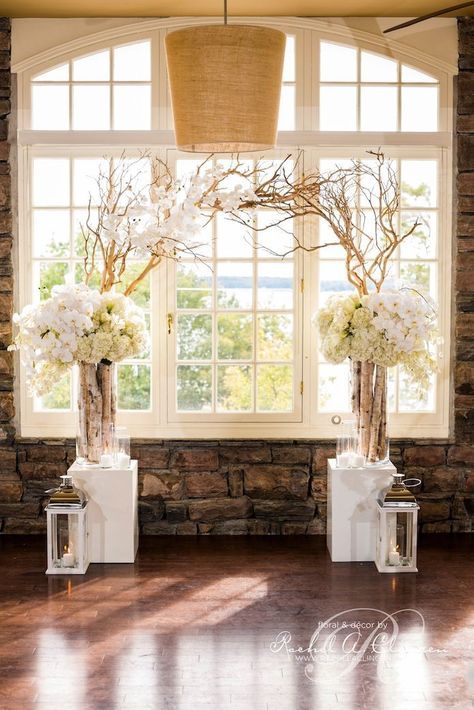 Rustic-Chic Tree Branch Arch