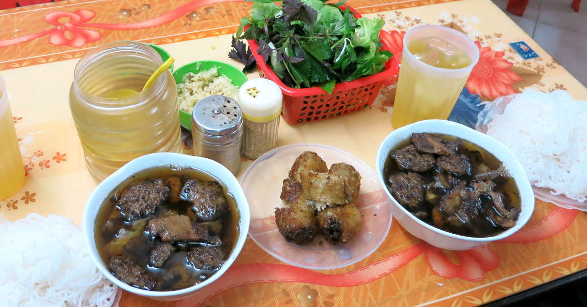 Try the local cuisine