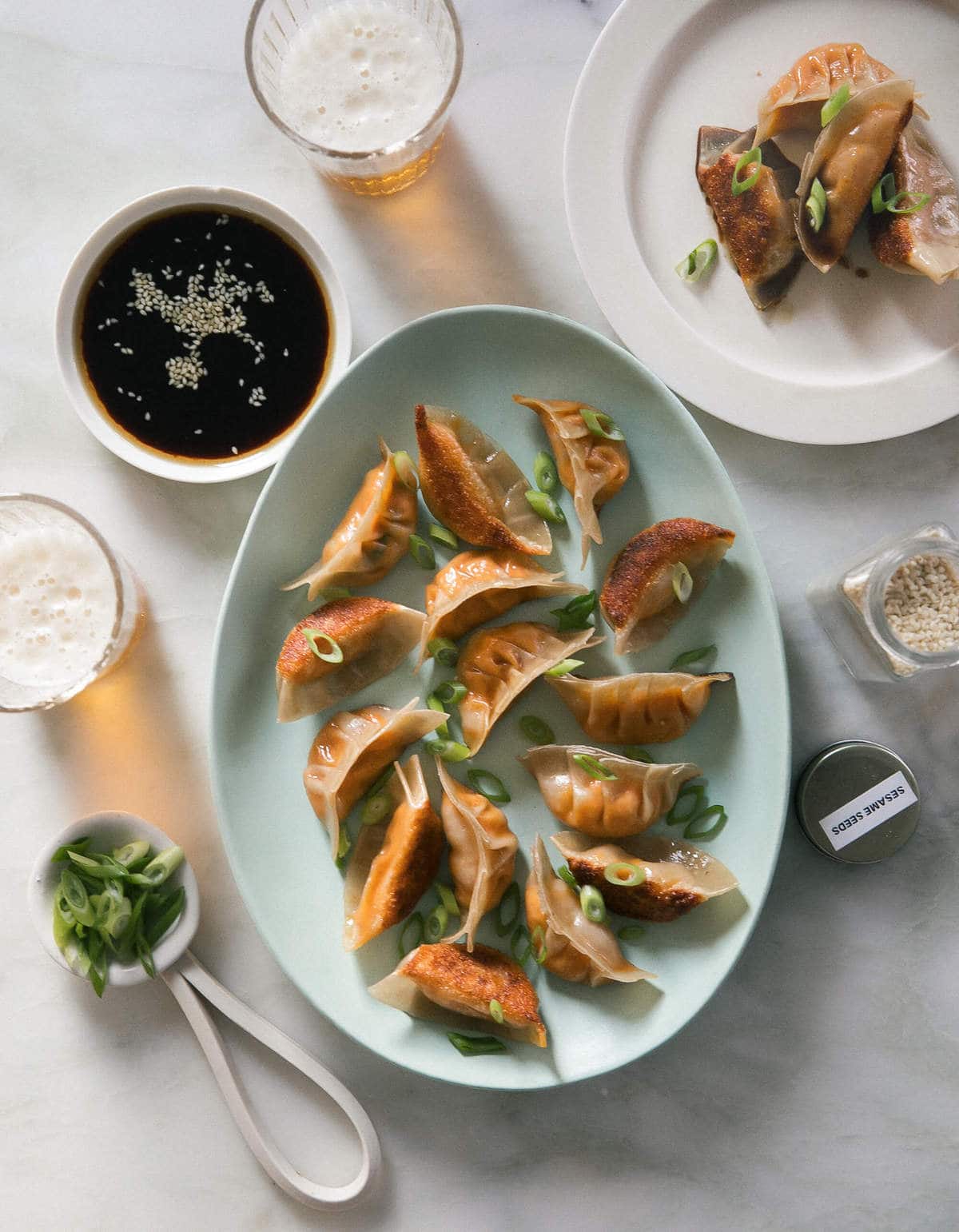 Carrot and Ginger Dumplings