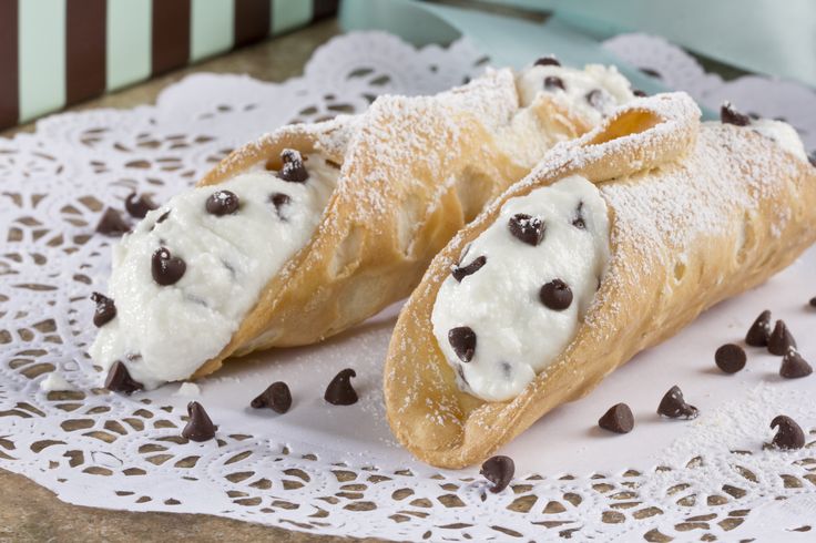 Cannoli Siciliano de Vainilla