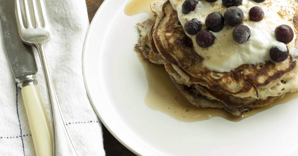 Blueberry Pancakes in the Thermomix