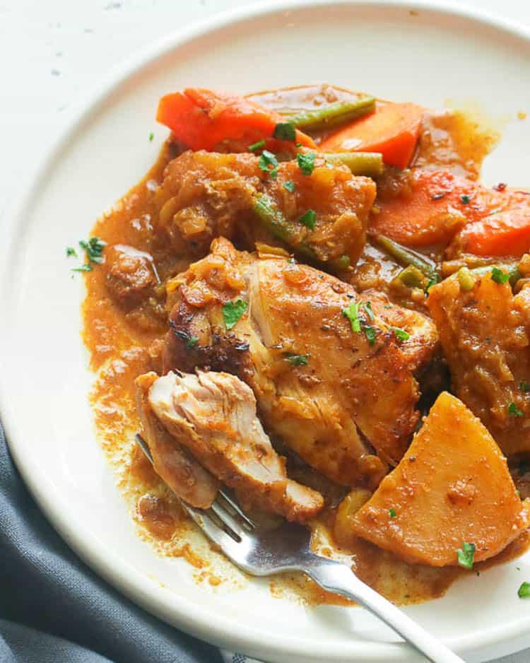 Crock Pot Chicken Curry