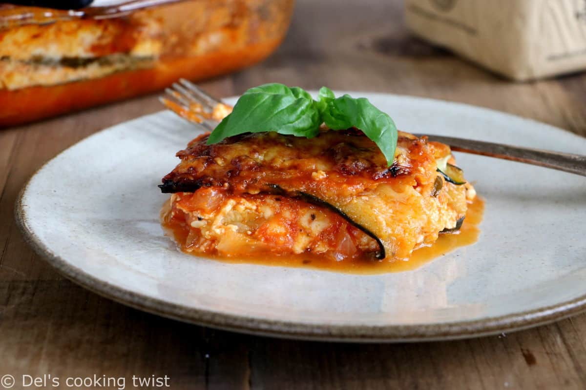 Zucchini and Tomato Lasagna