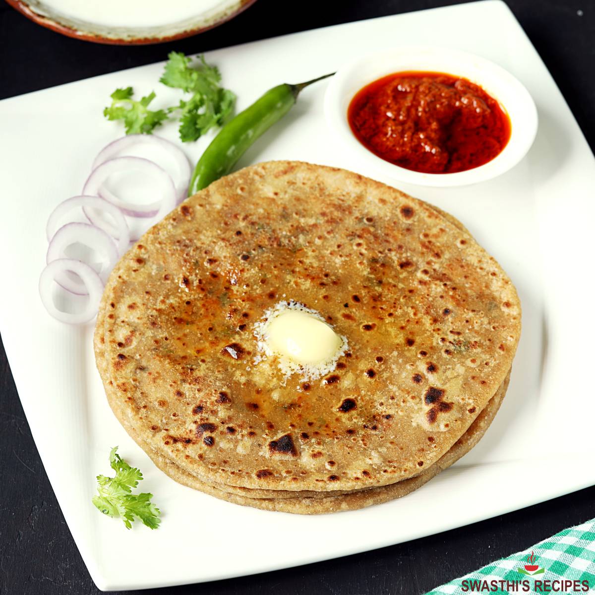 4. Paneer Paratha