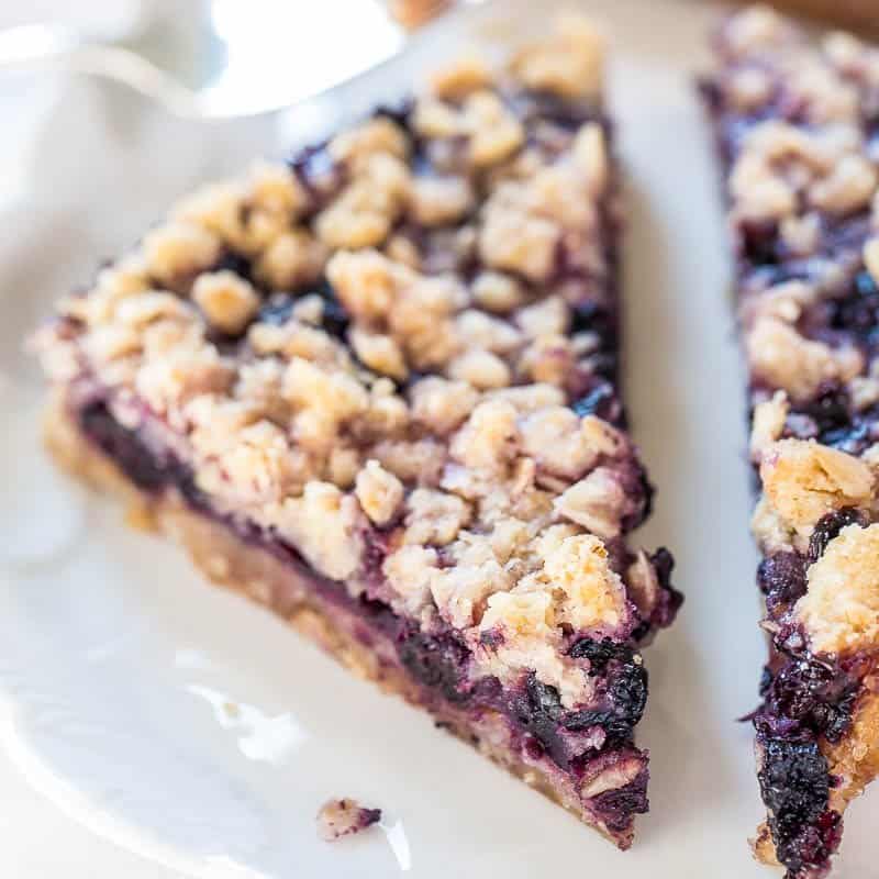 Blueberry Oat Bars