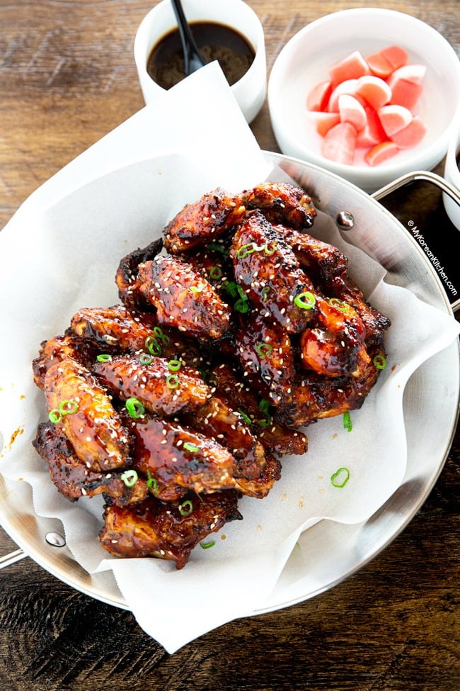 Spicy Korean Air Fryer Chicken Wings
