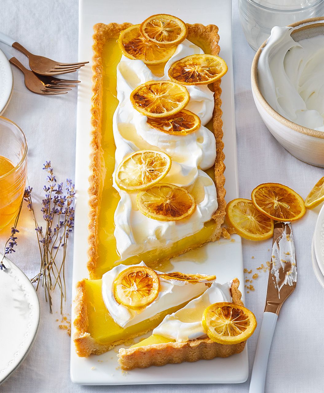 Lavender Honey Tart
