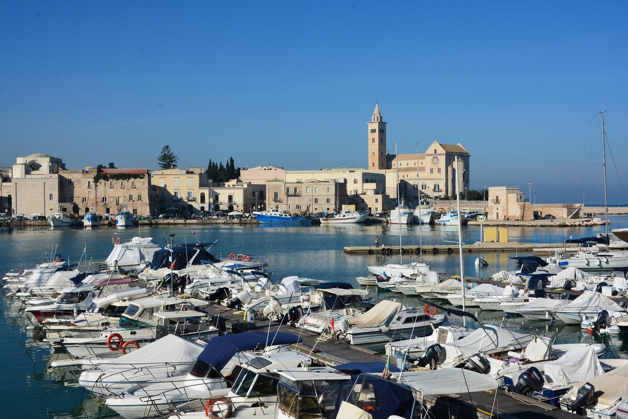 Swimming at Trani Beach