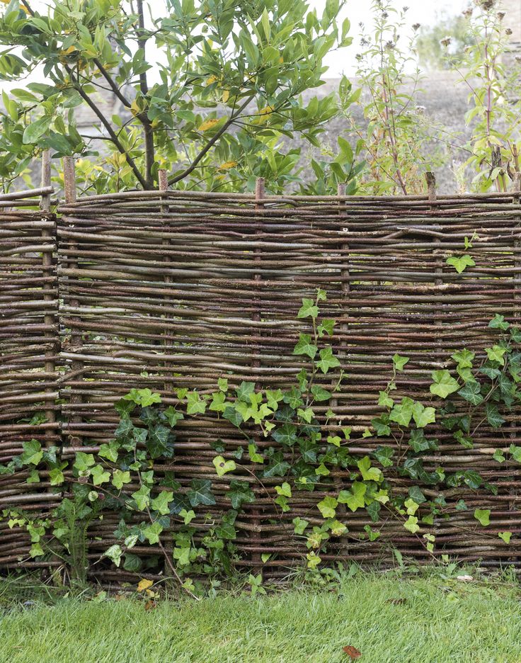 Woven Garden Screens